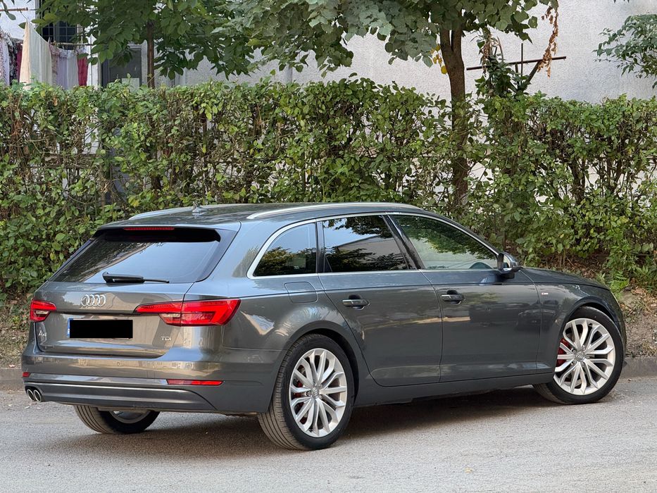 Audi A4 B9 ULTRA 2.0 TDi 2017 EURO 6 Automat Stronic 7+1 ceasuri plasma/interior Full S-line