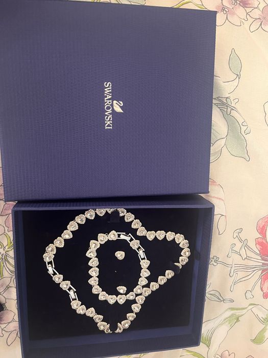Set Swarovski angelic Ariana grande inima