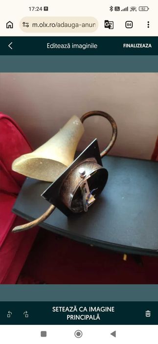 lampa rustica Super oferta