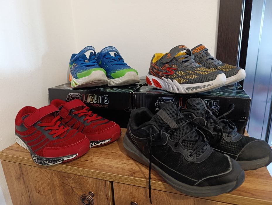 Incaltaminte baieti columbia/skechers