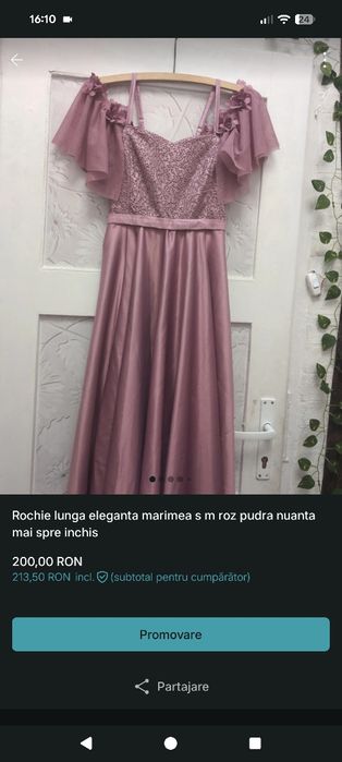 Vand rochii lungi de dama diferite marimi xs s m L