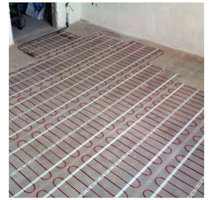 Электрический тёплый пол под стяжку под кафель