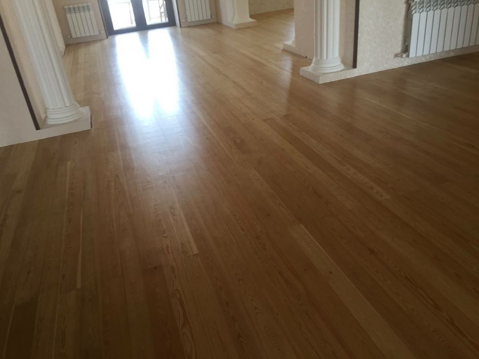 Настил паркета и деревянных полов. Шлифовка на 220v