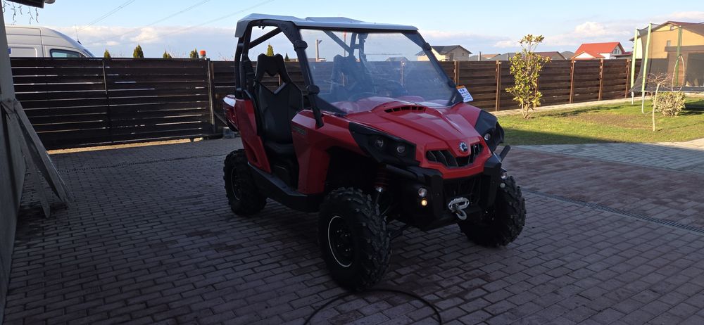 Can Am Commander 800cm// recent import // L7E nr negru// variante atv
