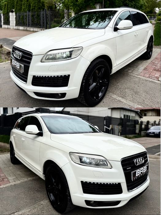 • Audi Q7 2009 / 3.0 Quattro 245 cp / 7 Locuri - Dublu Panoramic / Extra full - Parc Auto Brb Automobile / RATE / GARANTIE •