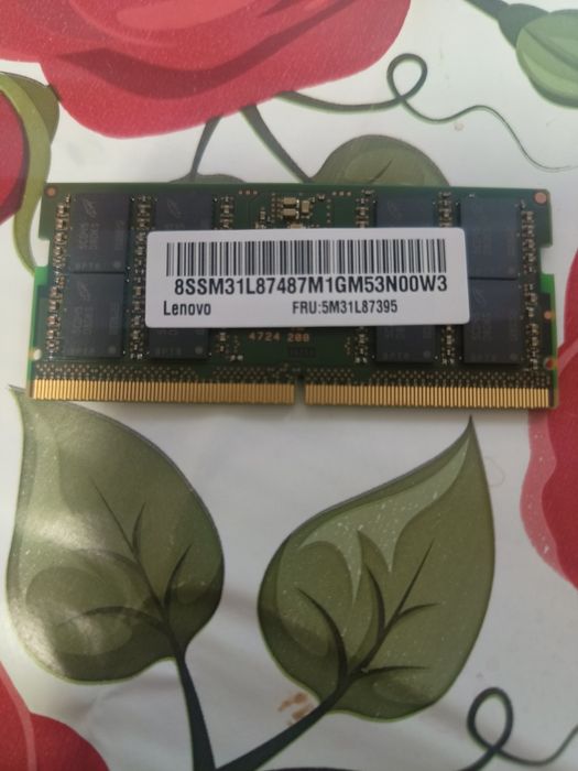 memorie Lenovo  DDR5 sodimm 32GB 2RX8 PC5-5600B-SB0-1110-XT