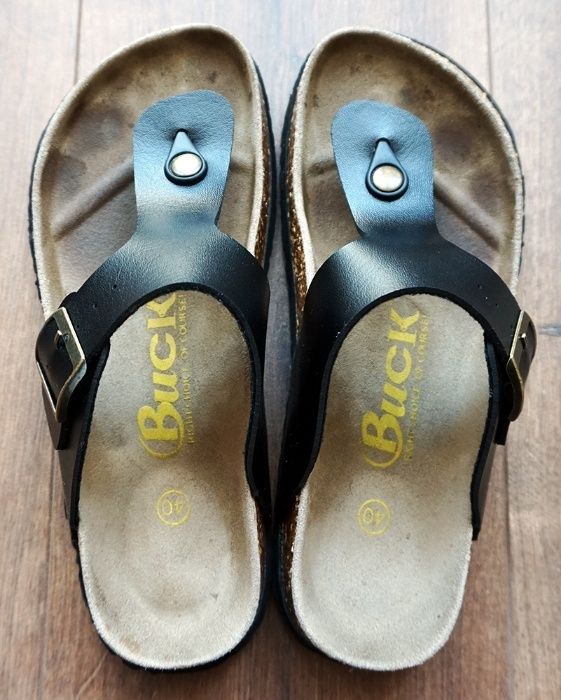 Оригинални дамски анатомични чехли "Buck" (Grand Sohle Leder)