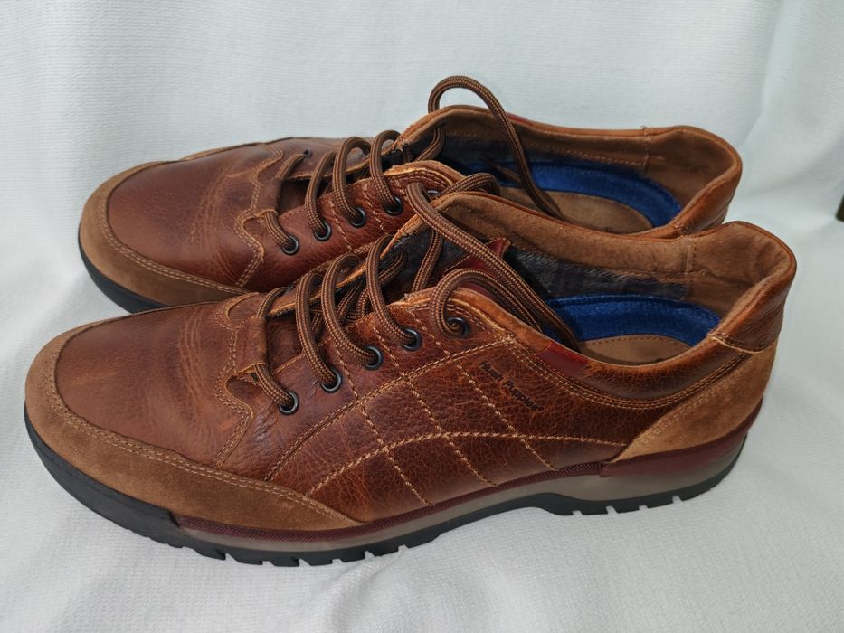 Удобни мъжки елегаянтни обувки от естествена кожа Hush Puppies №46