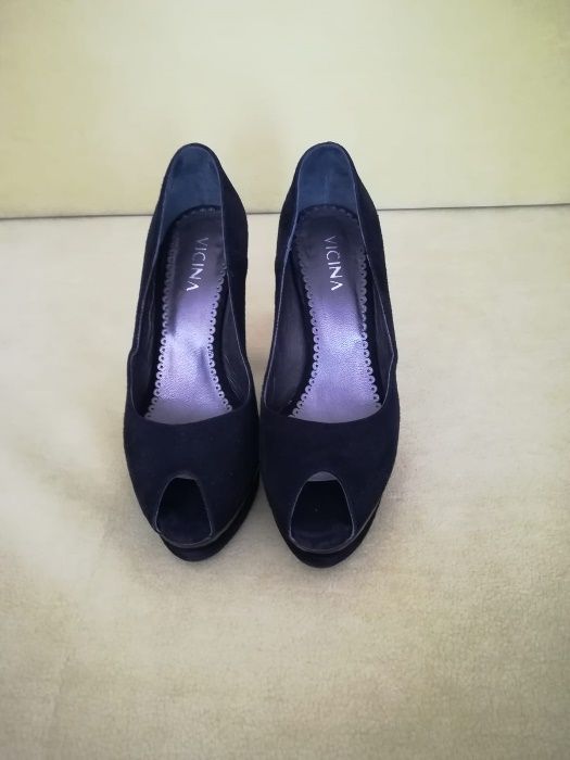 Pantofi negri piele Vicina 37