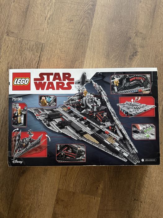 LEGO STAR WARS First Order Destroyer 75190 - Sigilat