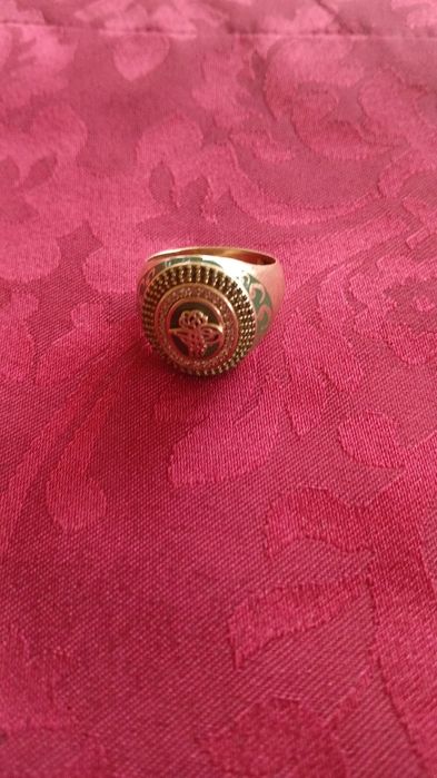 Lanț de aur 14k ghiul medalion