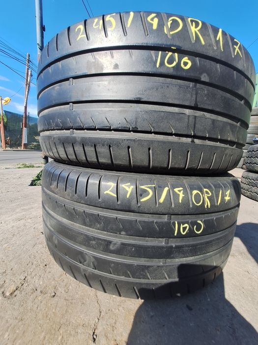 2 anvelope vara 245/40r17 Dunlop runflat 2019 Montaj Gratuit