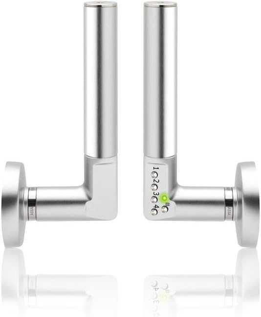 Clanta smart, Tesa Assa Abloy A 492-08-12-6, 3V, pe stanga, crom