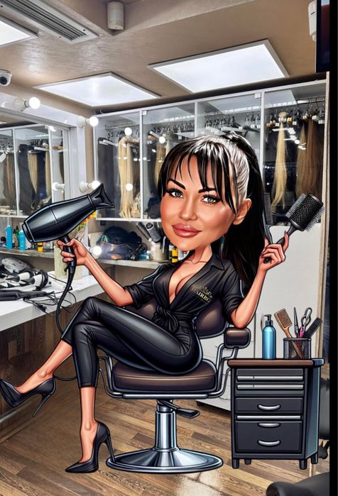 Дигитални карикатури по снимка