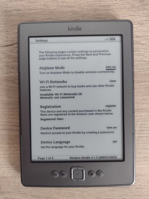 Amazon Kindle (4-то поколение) D01100