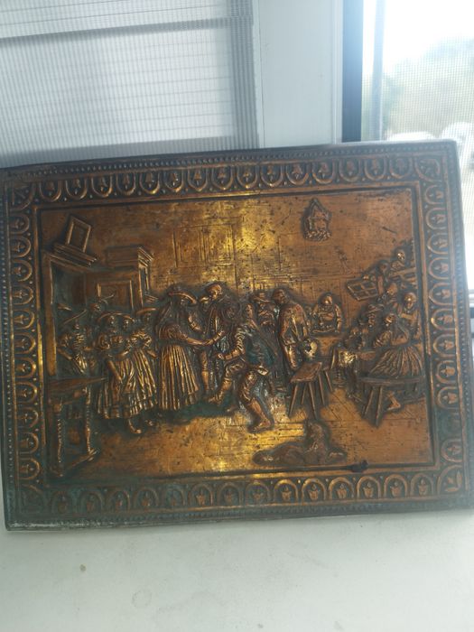 Чеканка медная редкая