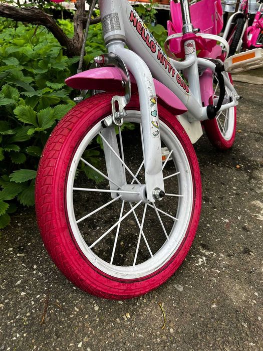 Bicicleta copii Dino Bikes 14'', Hello Kitty
