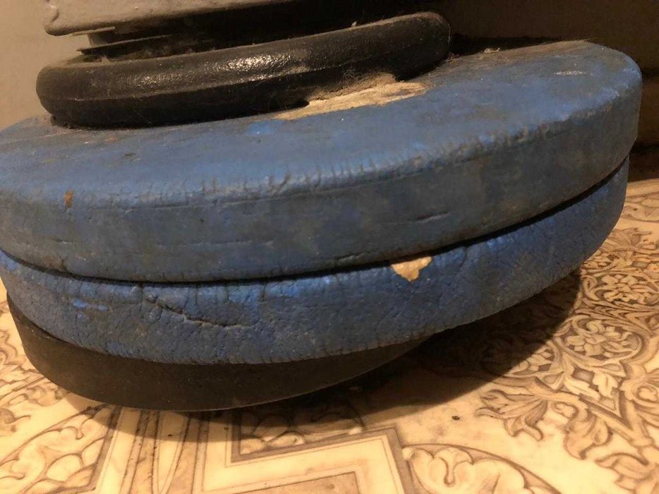 штанга гриф блины 5 10кг