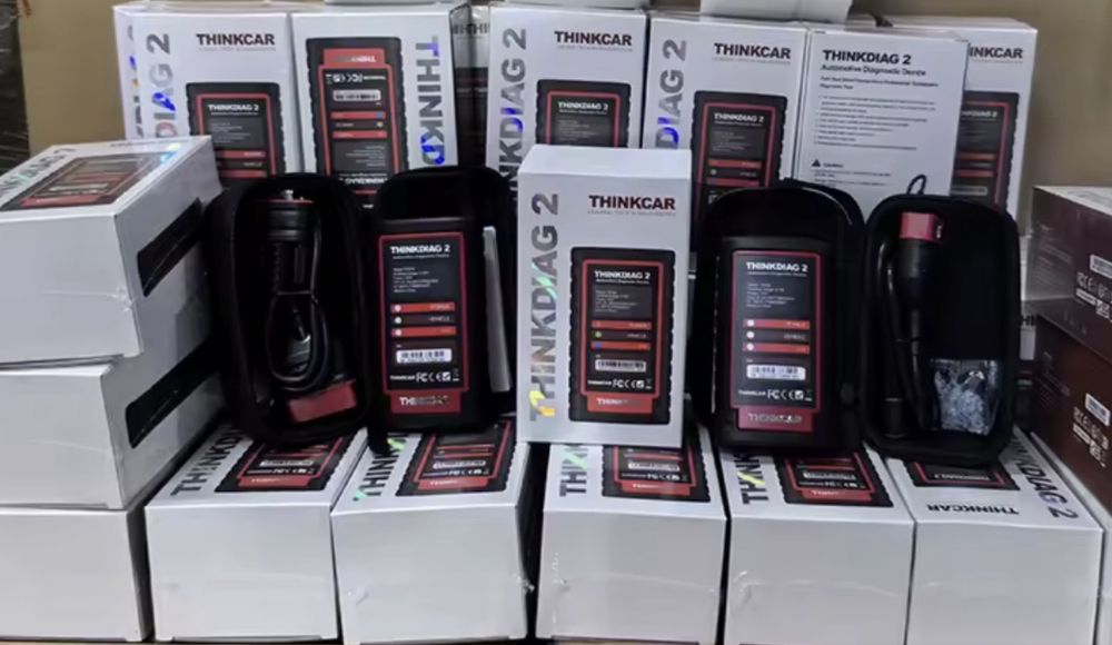 Tester/Diagnoza Launch x431-Thinkdiag 2+Tableta Xiaomi PAD 2 & Husa cu Softul Thinkdiag+ instalat pentru Statie Itp