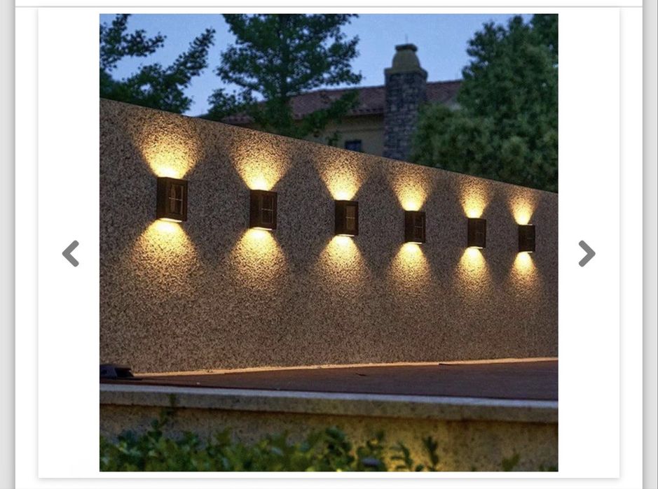 Lampa solara cu lumina led