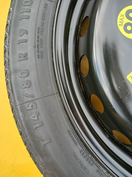 Roată rezervă slim 5x112 Audi A7 A8 145.80.19