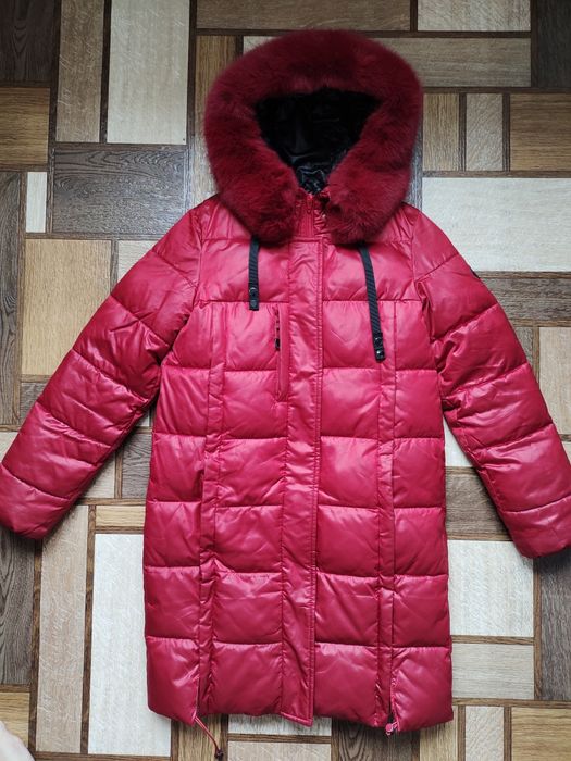 Зимнее пальто на 8-10 лет