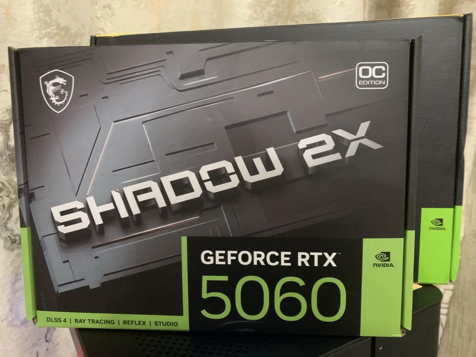 Продам новые видеокарты RTX 5050 и 5060