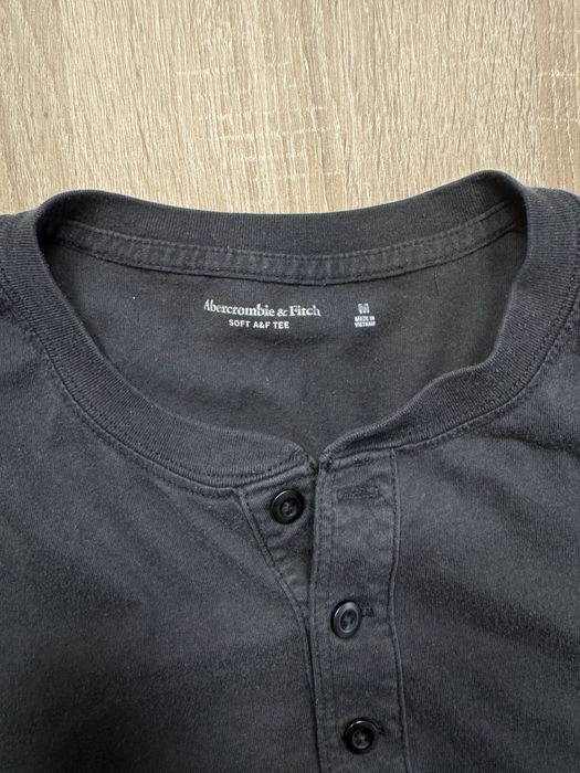 Bluza Abercrombie and Fitch bumbac, muscle fit