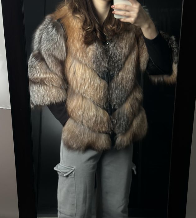 Vand haine de blana naturala vulpe