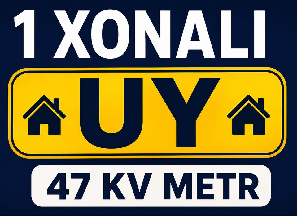 1 xonali uy  47 kv