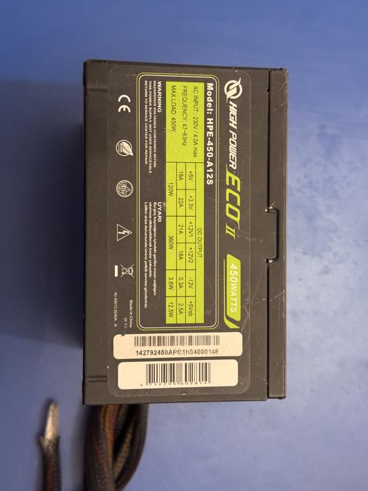 Sursa Pc Sirtec ECO II HPE-450-A12S, 450W,