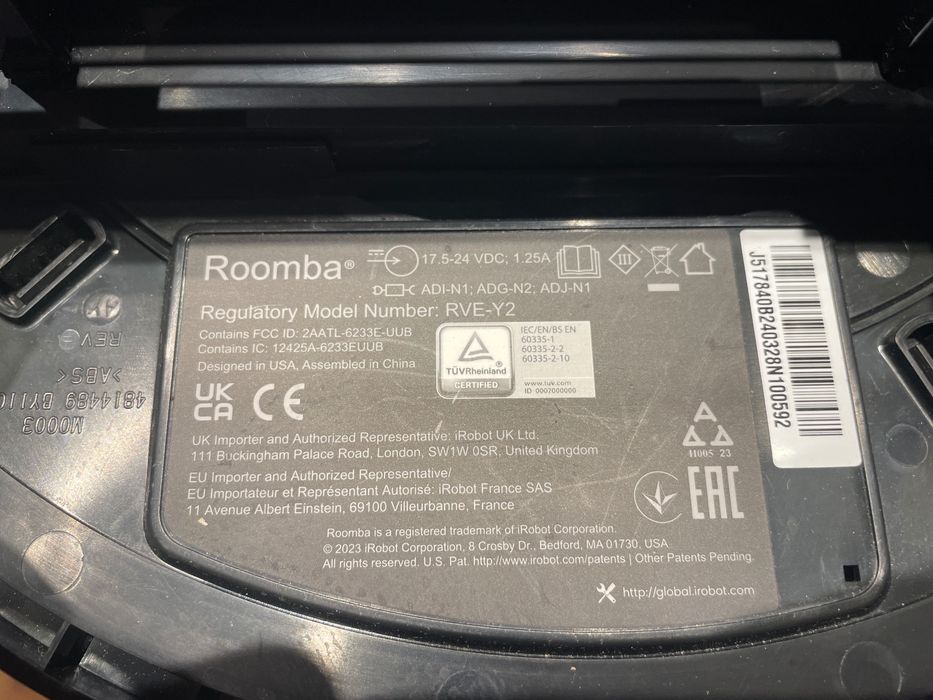Irobot combo roomba 2/1