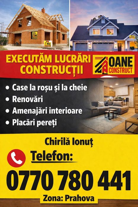 Lucrări constructii