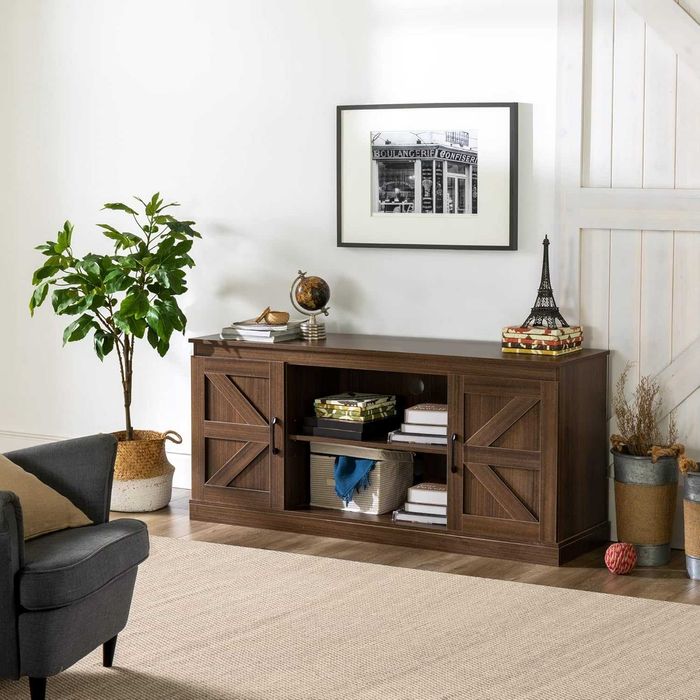 Comoda TV  germania- 147x67x40 cm - Maro rustic , Lichidare stoc