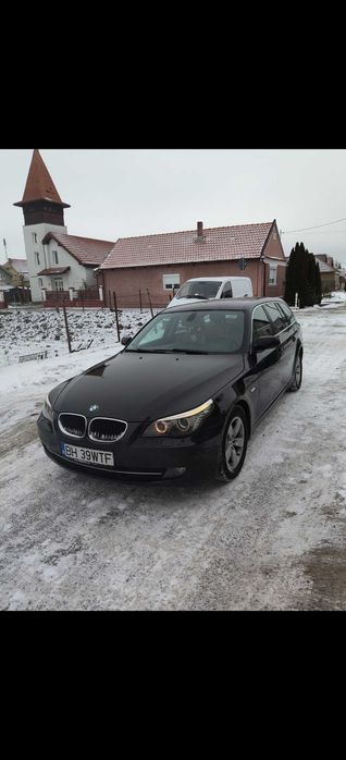BMW 520d E61 177 CP Manual | Full dotări | Piele maro | 3 chei |