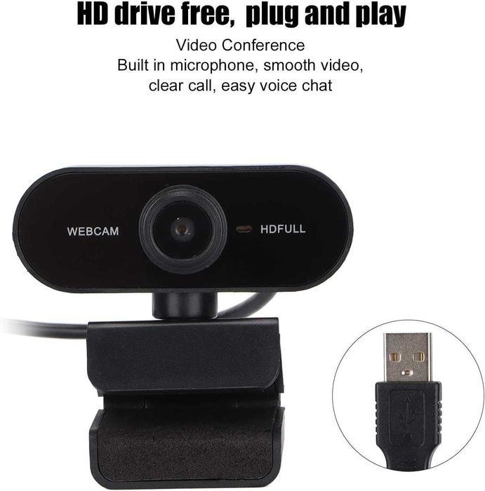 1080P Full HD уеб камера с микрофон