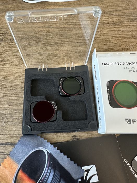 Set filtre variabile ND 2-5 6-9stops DJI Mavic air 2s NOI. Super calitate, pret 150lei.