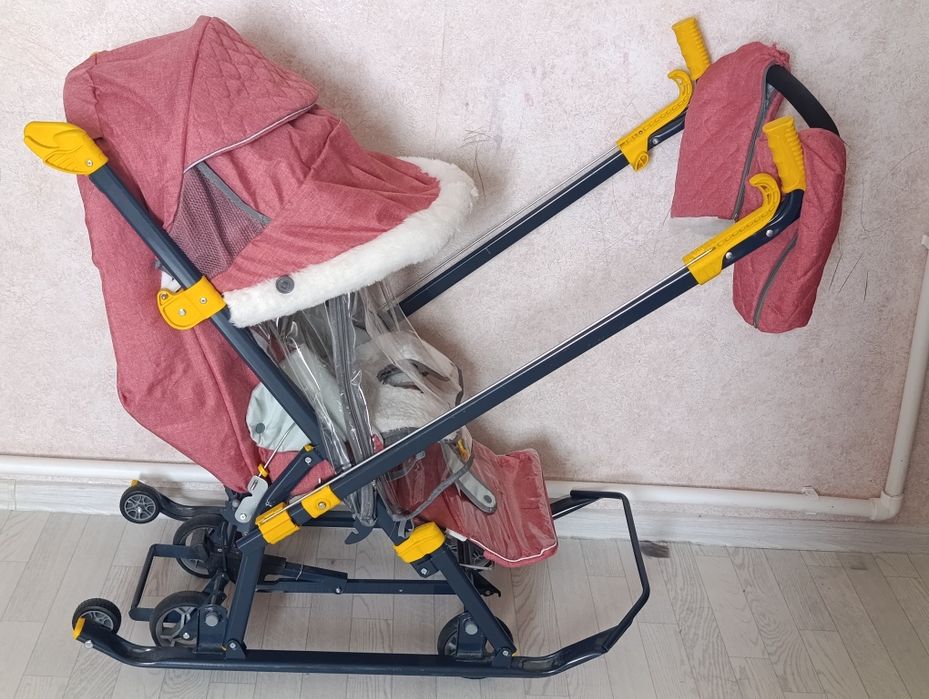 Продам зимние санки-коляска  Nika