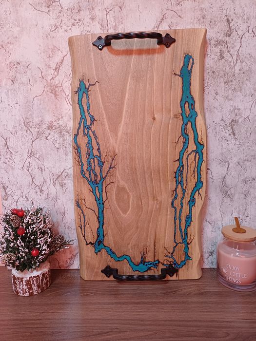 Дъска за мезета -поднос