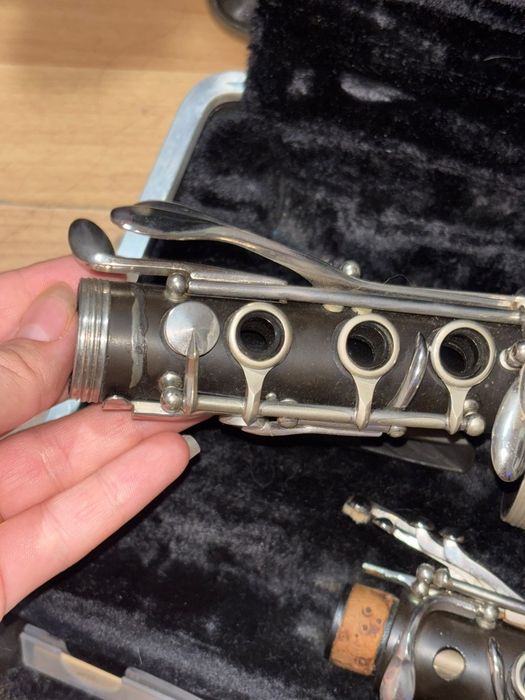 Clarinet German W. Schreiber & Söhne Serie 40440 Pentru piese  Restaurare