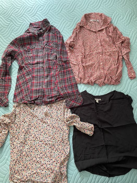 Дамска лятна риза от лека материя