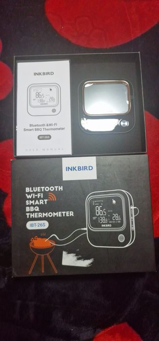 Termometru inteligent BBQ Inkbird IBT-26S – WiFi + Bluetooth – NOU