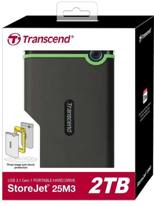 Внешний диск Transcend 2TB