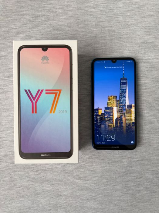Huawei Y7 2019 | Протектор | Работи отлично