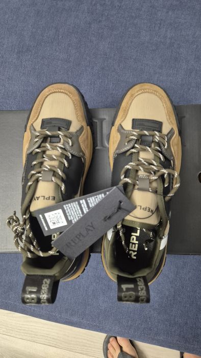 Sneakers Replay  Noi cu etichetă  Colecție Noua
