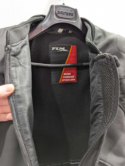Combinezon Costum moto piele 2PC FLM , marime 50