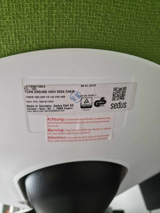 Scaun Sedus Tu-181 rotativ birou/bucatarie/bar