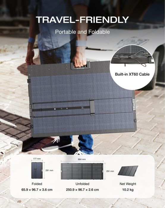 EcoFlow солнечная панель 400w GEN 3 модель  2026года