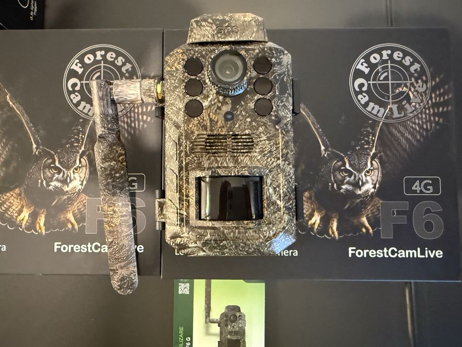 ForestCamLive F6G GPS Temperatura Camera live
