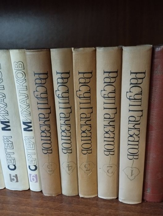 Книги в шикарных переплетах томами